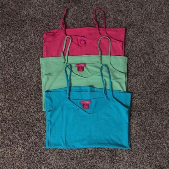 prestige Tops - 3 colored tank tops